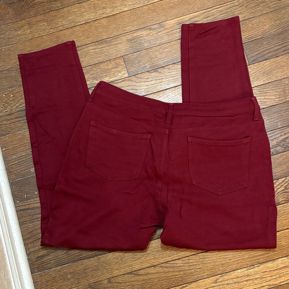LAST CHANCE before donating! Maroon Skinny Jeans by Nine West